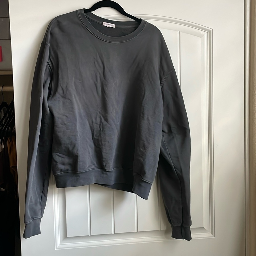 Good American Deep green crewneck